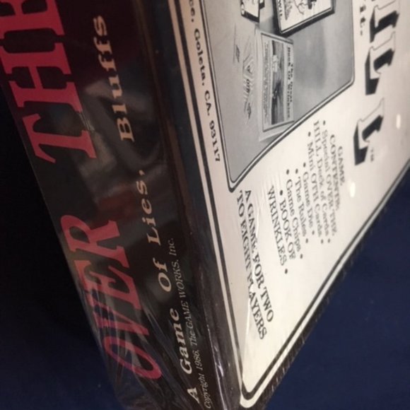 Are You...Over The Hill A Game of Lies, Bluffs and Wit 1986 Strategy NEW - Picture 4 of 4